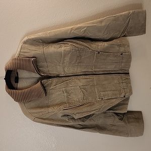 Sonoma Tan Courdoroy Jacket Size XL